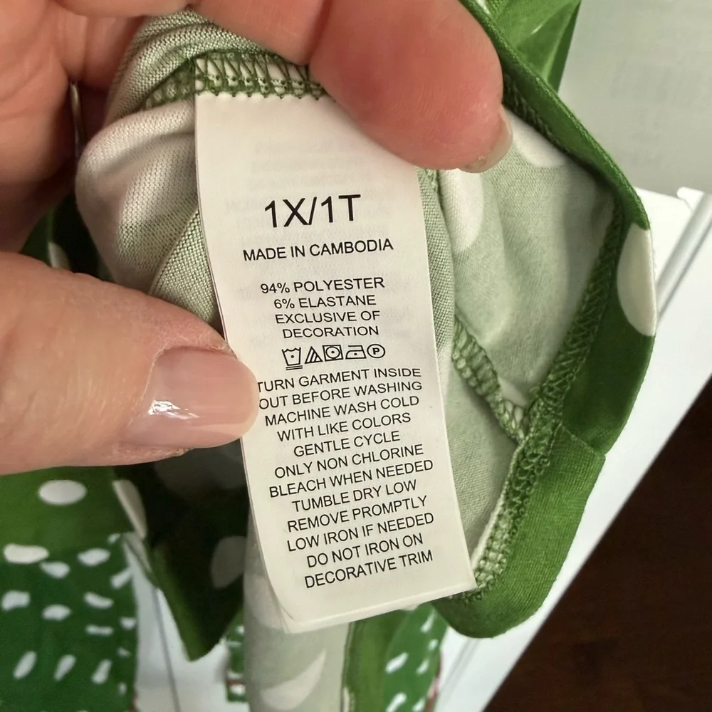 Kate Spade NEW NY Print crop PJ Set Size 1X